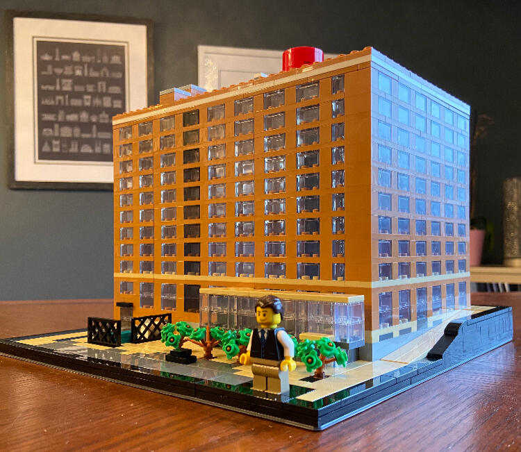 The Building built once all the parts and elements were gathered